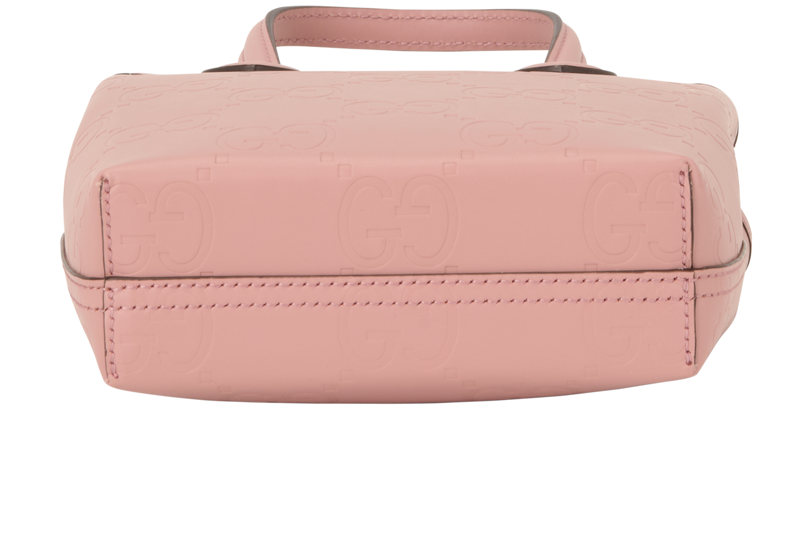 Super Mini Shoulder Bag, &pound;495, Handbags, Pink, Leather, Top view